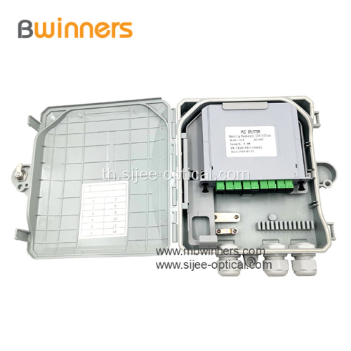 1X8 SC แยก PLC ใยแก้วนำแสง Nap กล่อง